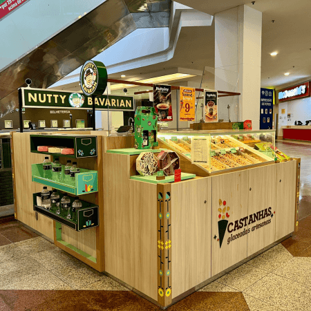 Logo da loja nutty bavarian