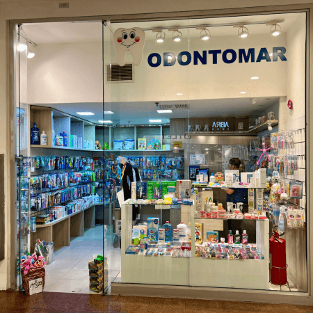 Logo da loja odontomar