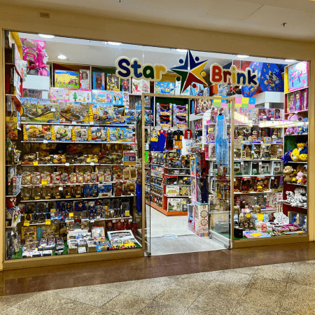 Imagem de interna da loja star brink