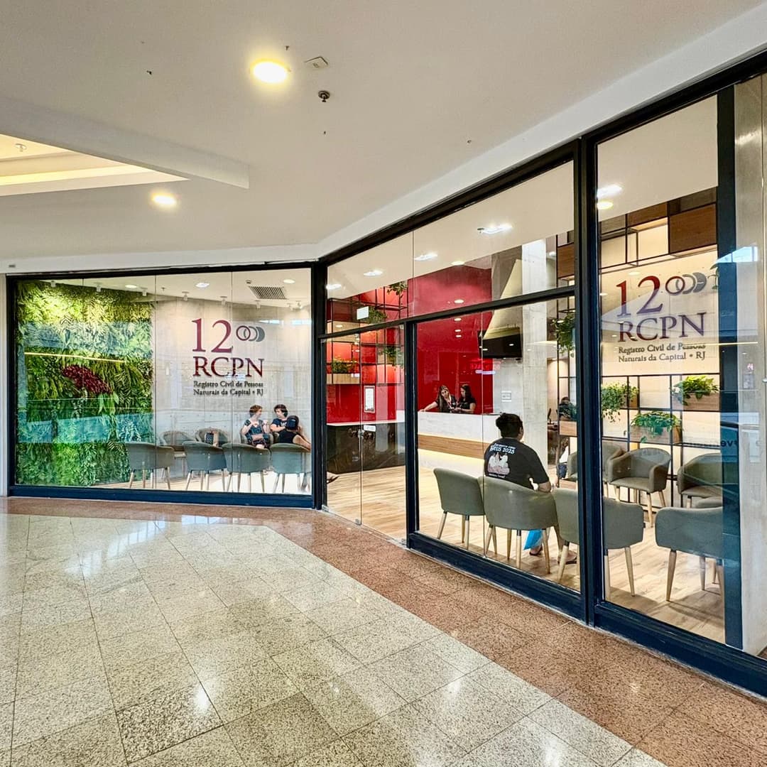 Logo da loja cartório 12º registro civil de pessoas naturais d