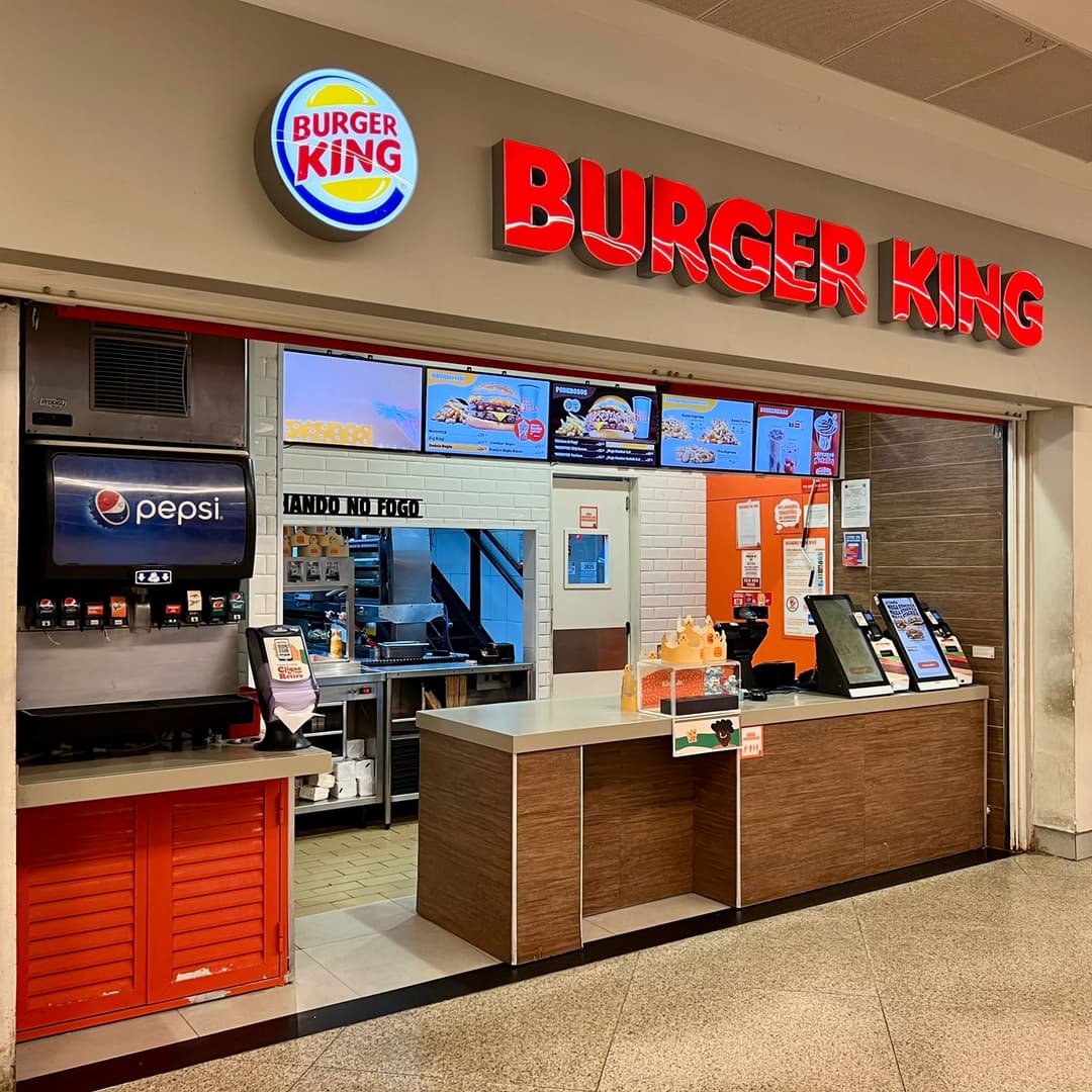 Logo da loja burger king