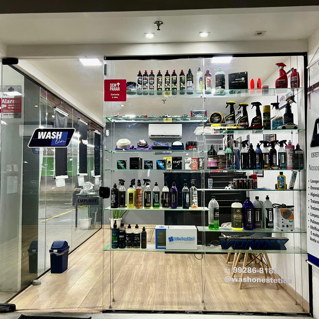 Logo da loja wash on