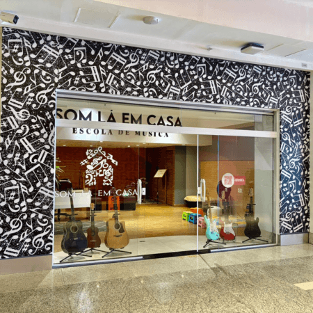 Logo da loja som lá em casa