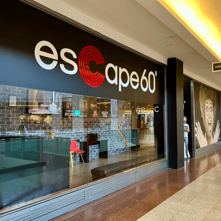 Logo da loja escape 60