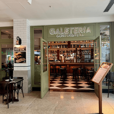 Logo da loja galeteria continental