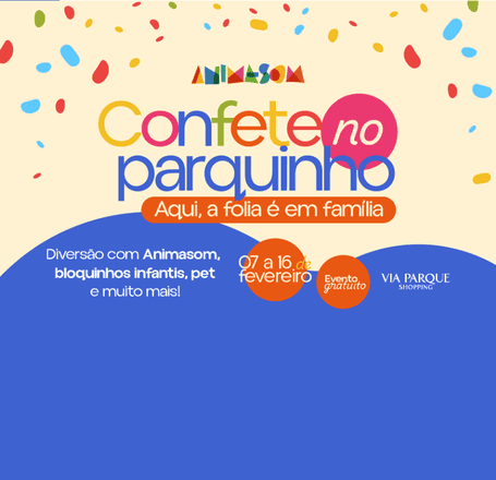 Confete no Parquinho