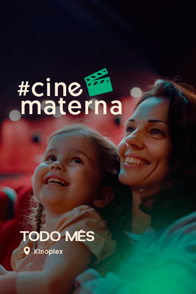 Banner do evento CineMaterna