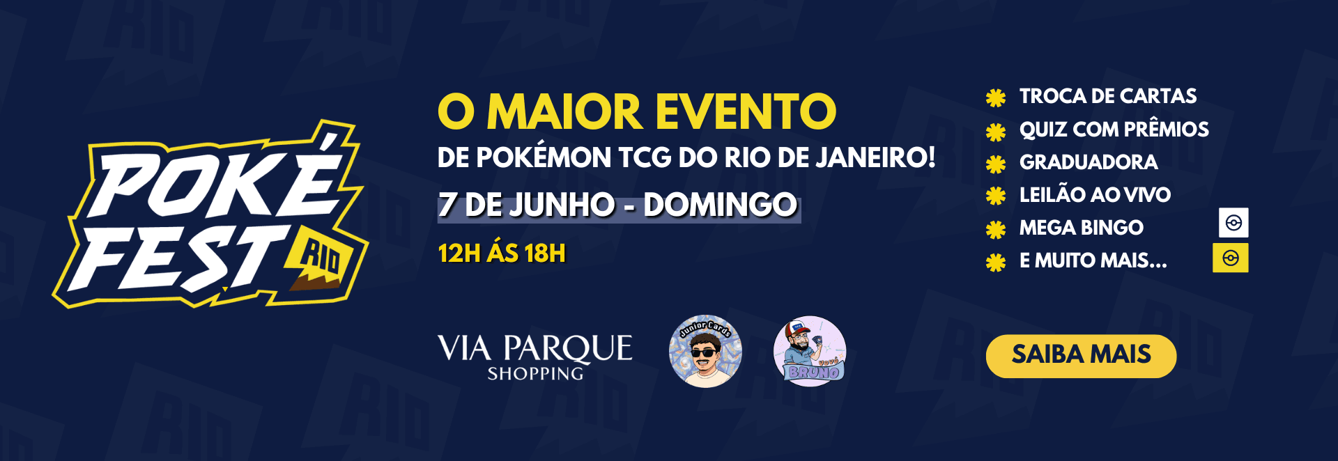 Banner do evento POKEFEST