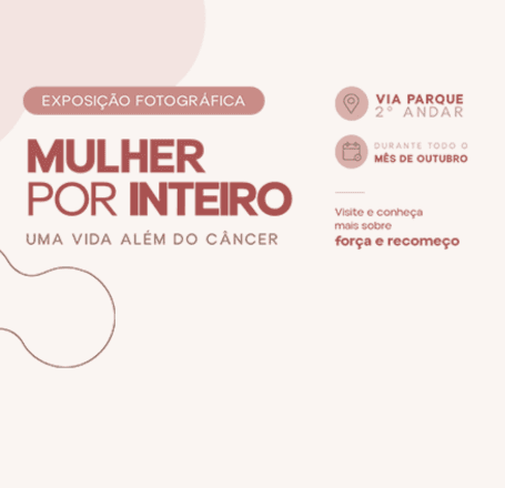 Banner do evento Exposição Fotográfica | Mulher por Inteiro