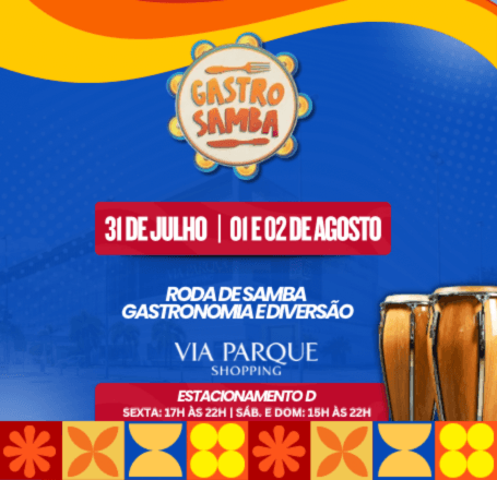 Banner do evento Gastro Samba